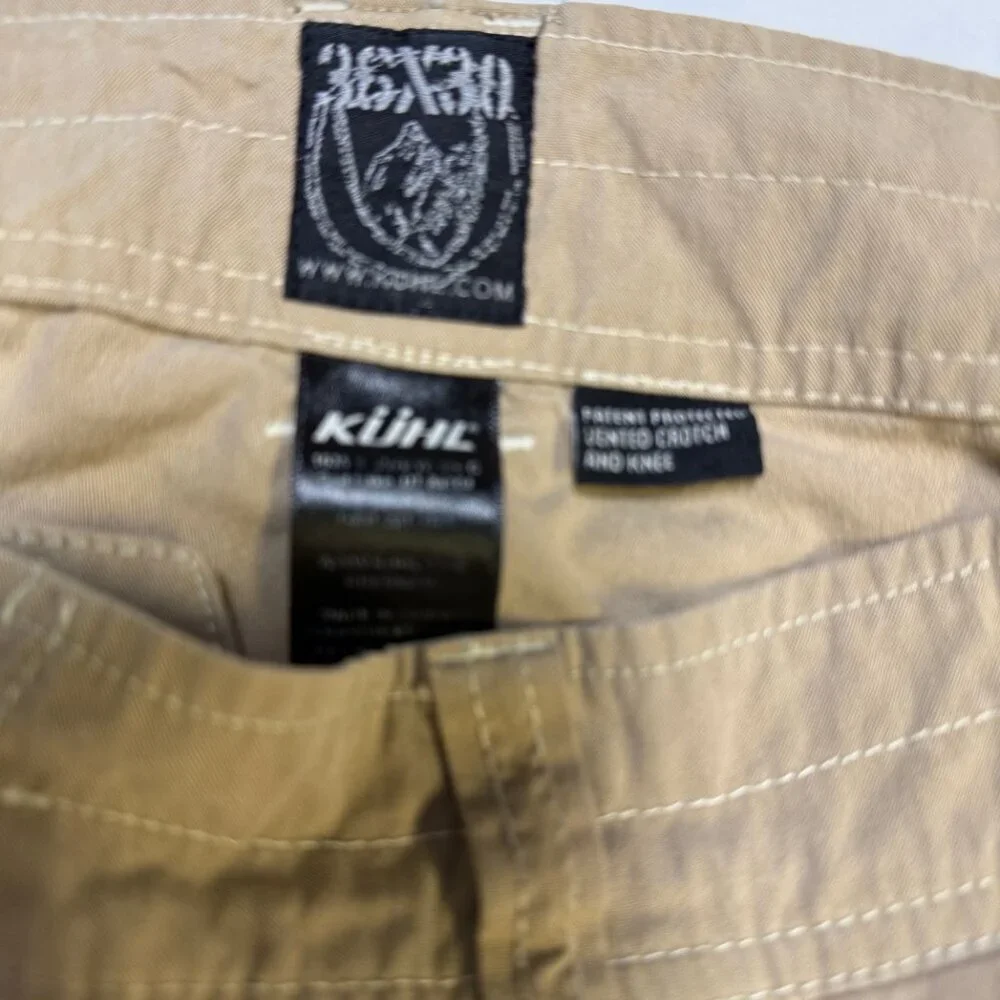 KÜHL Konfidant Air Pants Men’s 36x30 Beige Vented‎ Hiking Work Outdoor